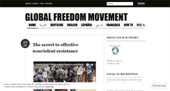 Desktop Screenshot of globalfree.wordpress.com