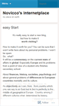 Mobile Screenshot of novicco.wordpress.com