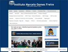 Tablet Screenshot of institutomarcelogomesfreire.wordpress.com