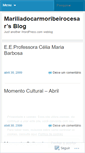 Mobile Screenshot of mariliadocarmoribeirocesar.wordpress.com