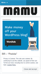 Mobile Screenshot of mamuitotexto.wordpress.com