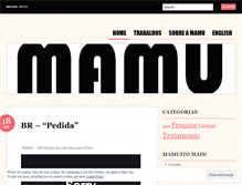 Tablet Screenshot of mamuitotexto.wordpress.com