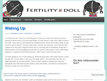 Tablet Screenshot of fertilitydoll.wordpress.com