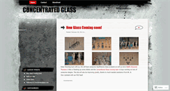Desktop Screenshot of concentratedglass.wordpress.com