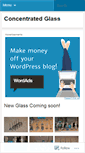Mobile Screenshot of concentratedglass.wordpress.com