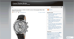 Desktop Screenshot of carrerawatchesreview.wordpress.com