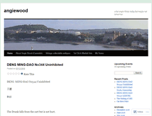Tablet Screenshot of angierosewood.wordpress.com