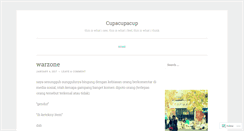 Desktop Screenshot of cupacupacup.wordpress.com