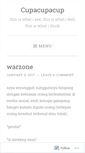 Mobile Screenshot of cupacupacup.wordpress.com