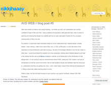 Tablet Screenshot of nikkihay.wordpress.com