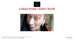 Desktop Screenshot of lurainpennybetterworld.wordpress.com