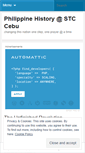 Mobile Screenshot of philippinehistory1.wordpress.com