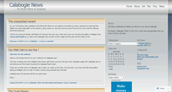 Desktop Screenshot of calabogienews.wordpress.com