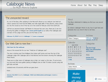 Tablet Screenshot of calabogienews.wordpress.com