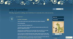 Desktop Screenshot of amysparadise.wordpress.com