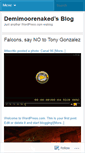 Mobile Screenshot of demimoorenaked.wordpress.com