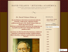 Tablet Screenshot of davidvelasco.wordpress.com