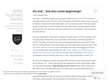 Tablet Screenshot of nowplayingchuo.wordpress.com