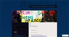 Desktop Screenshot of challengedandrunninginthebikelane.wordpress.com