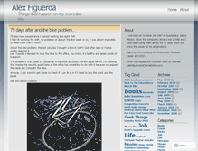 Tablet Screenshot of alexfigueroa.wordpress.com