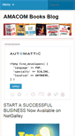 Mobile Screenshot of amacombooks.wordpress.com