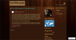 Desktop Screenshot of an800lbgorilla.wordpress.com