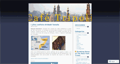 Desktop Screenshot of cafetripoli.wordpress.com