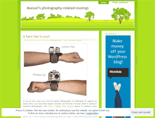 Tablet Screenshot of photophun.wordpress.com