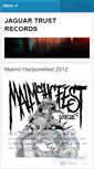 Mobile Screenshot of jaguartrustrecords.wordpress.com