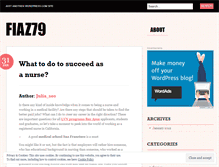 Tablet Screenshot of fiaz79.wordpress.com