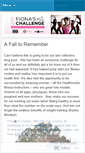Mobile Screenshot of fionaschallenge.wordpress.com