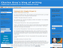 Tablet Screenshot of graywriting.wordpress.com