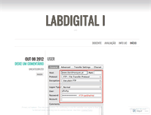 Tablet Screenshot of labdigital1.wordpress.com