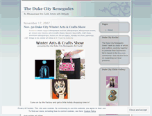 Tablet Screenshot of dukecity.wordpress.com
