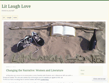 Tablet Screenshot of litlaughlove.wordpress.com