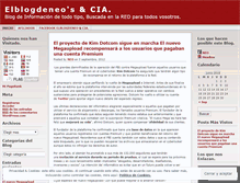 Tablet Screenshot of elblogdeneo.wordpress.com