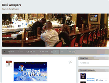 Tablet Screenshot of cafewhispers.wordpress.com