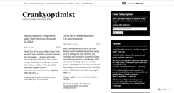 Desktop Screenshot of crankyoptimist.wordpress.com