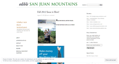 Desktop Screenshot of ediblesanjuanmountains.wordpress.com