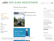 Tablet Screenshot of ediblesanjuanmountains.wordpress.com