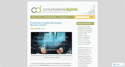 Desktop Screenshot of comunicazionedigitale.wordpress.com