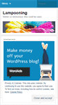 Mobile Screenshot of lampooning.wordpress.com