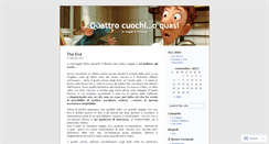 Desktop Screenshot of 4cuochi.wordpress.com
