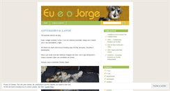 Desktop Screenshot of eueojorge.wordpress.com