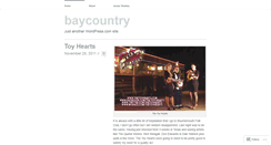 Desktop Screenshot of baycountry.wordpress.com