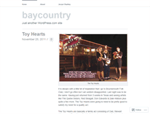 Tablet Screenshot of baycountry.wordpress.com