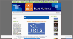 Desktop Screenshot of institutoiris.wordpress.com
