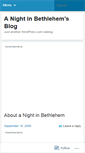 Mobile Screenshot of anightinbethlehem.wordpress.com