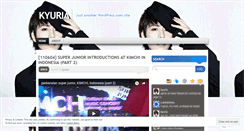 Desktop Screenshot of kyuria.wordpress.com