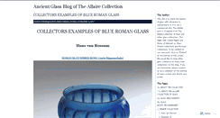 Desktop Screenshot of ancientglass.wordpress.com